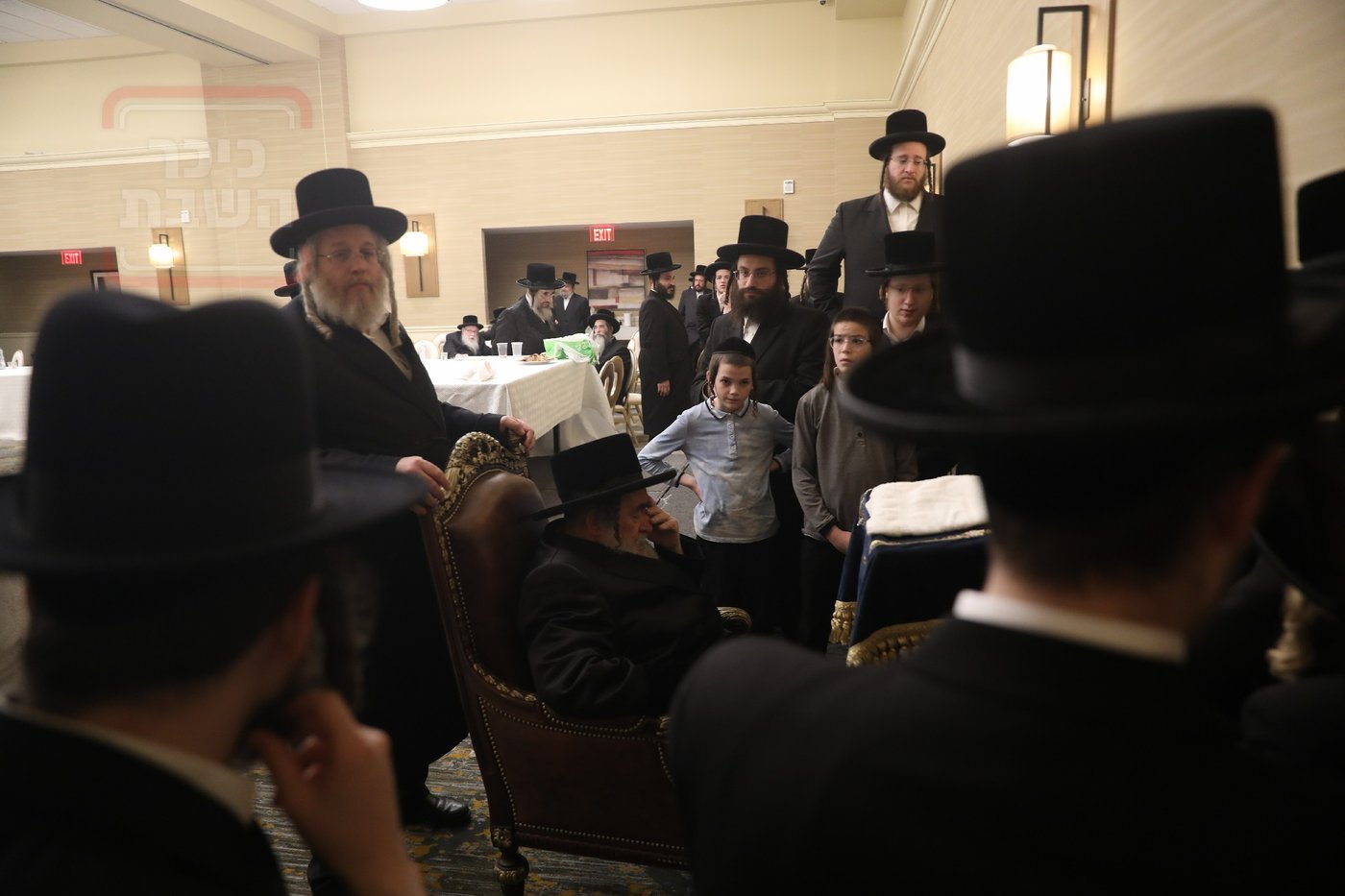 האדמו"ר מויז'ניץ בהילולת ה'תורת חיים' בארה"ב