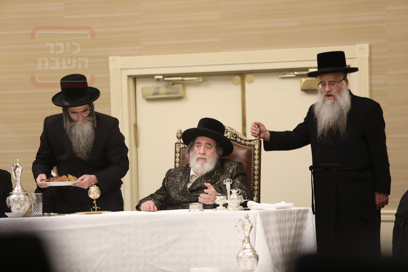האדמו"ר מויז'ניץ בהילולת ה'תורת חיים' בארה"ב