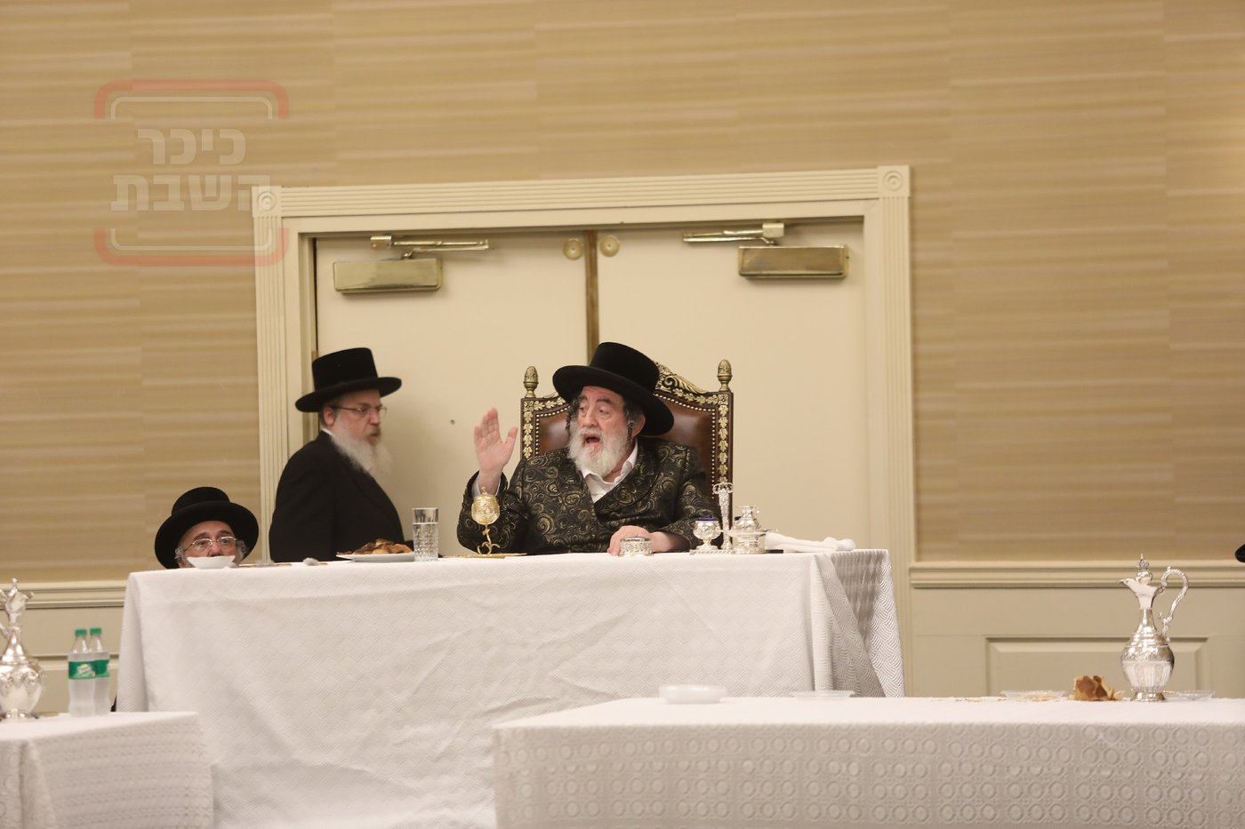 האדמו"ר מויז'ניץ בהילולת ה'תורת חיים' בארה"ב