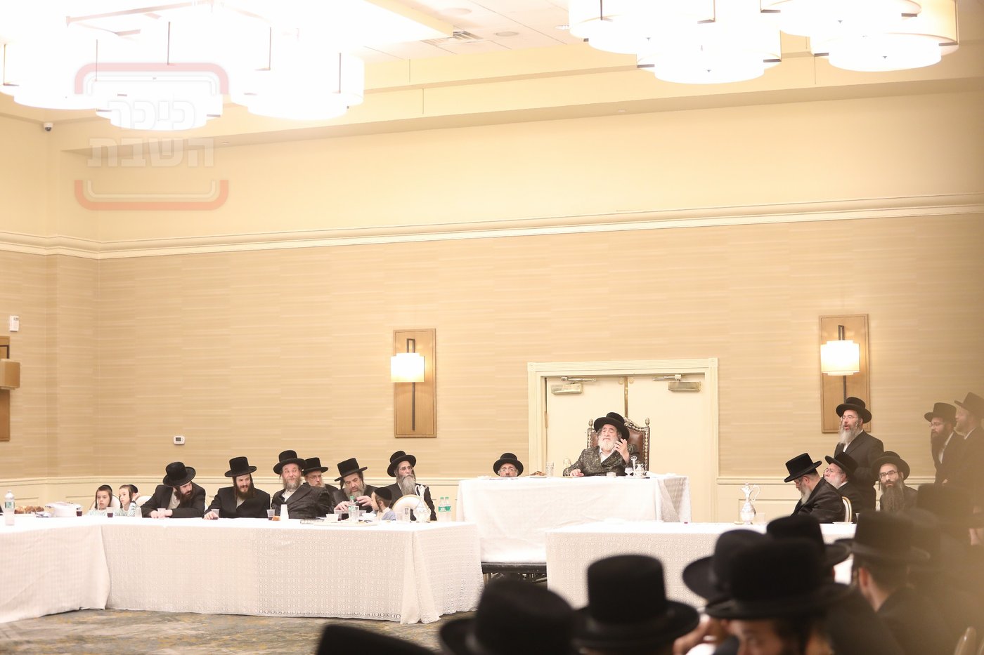 האדמו"ר מויז'ניץ בהילולת ה'תורת חיים' בארה"ב