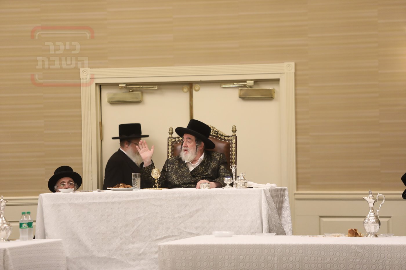 האדמו"ר מויז'ניץ בהילולת ה'תורת חיים' בארה"ב