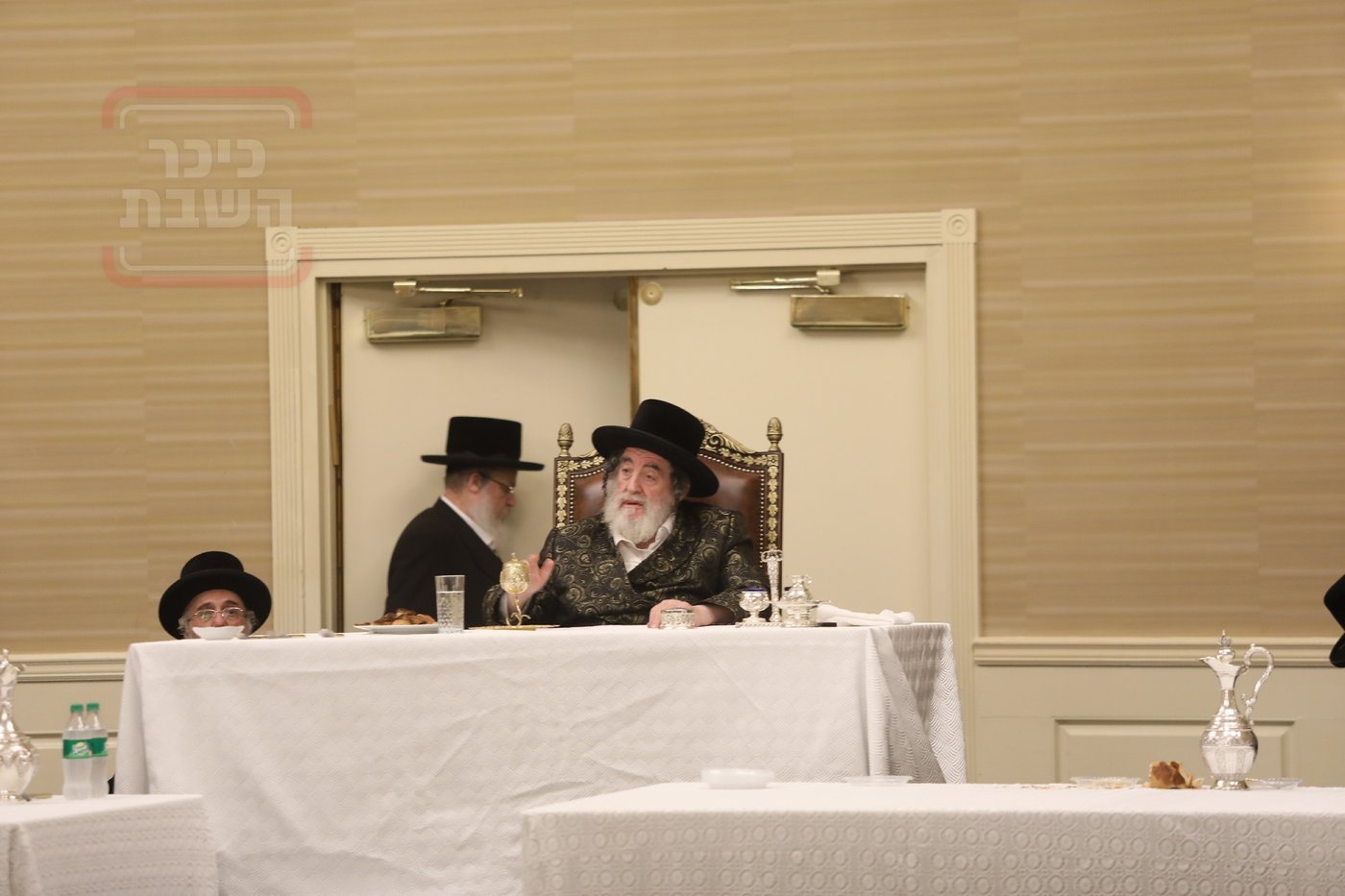 האדמו"ר מויז'ניץ בהילולת ה'תורת חיים' בארה"ב