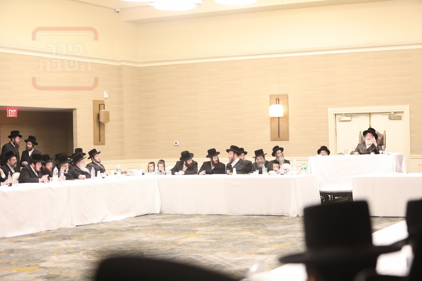 האדמו"ר מויז'ניץ בהילולת ה'תורת חיים' בארה"ב