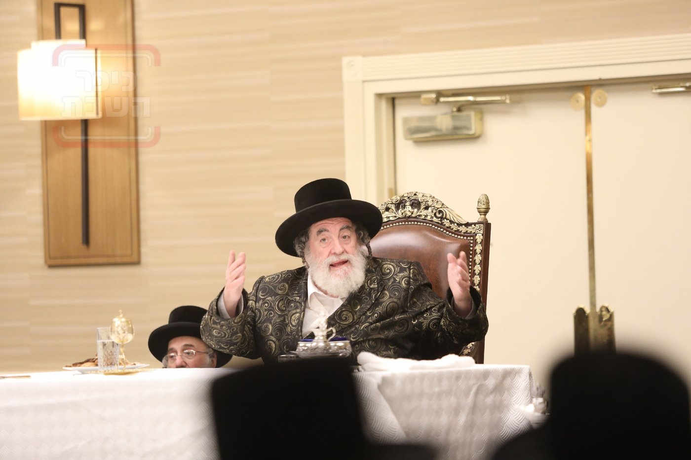 האדמו"ר מויז'ניץ בהילולת ה'תורת חיים' בארה"ב