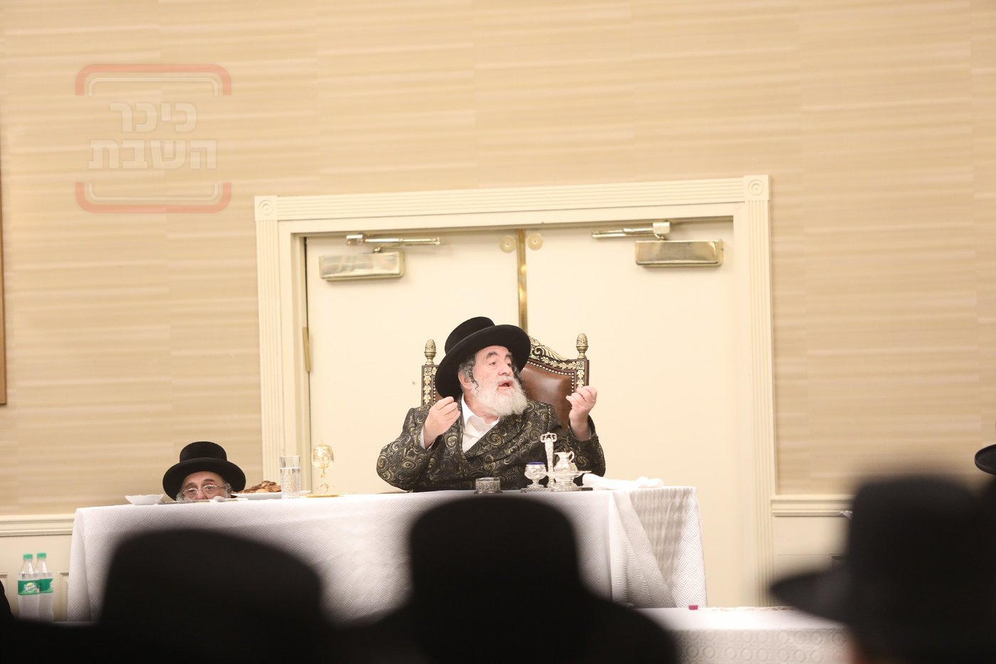 האדמו"ר מויז'ניץ בהילולת ה'תורת חיים' בארה"ב
