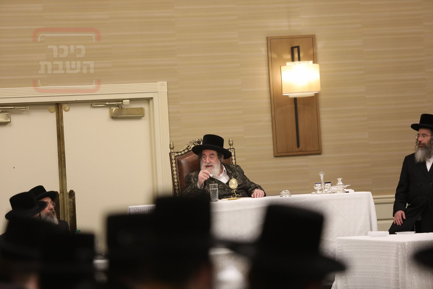 האדמו"ר מויז'ניץ בהילולת ה'תורת חיים' בארה"ב