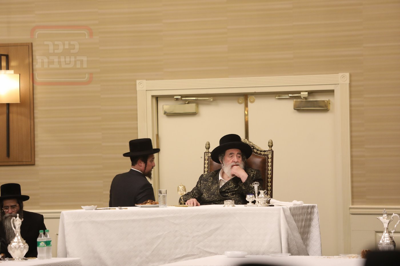 האדמו"ר מויז'ניץ בהילולת ה'תורת חיים' בארה"ב