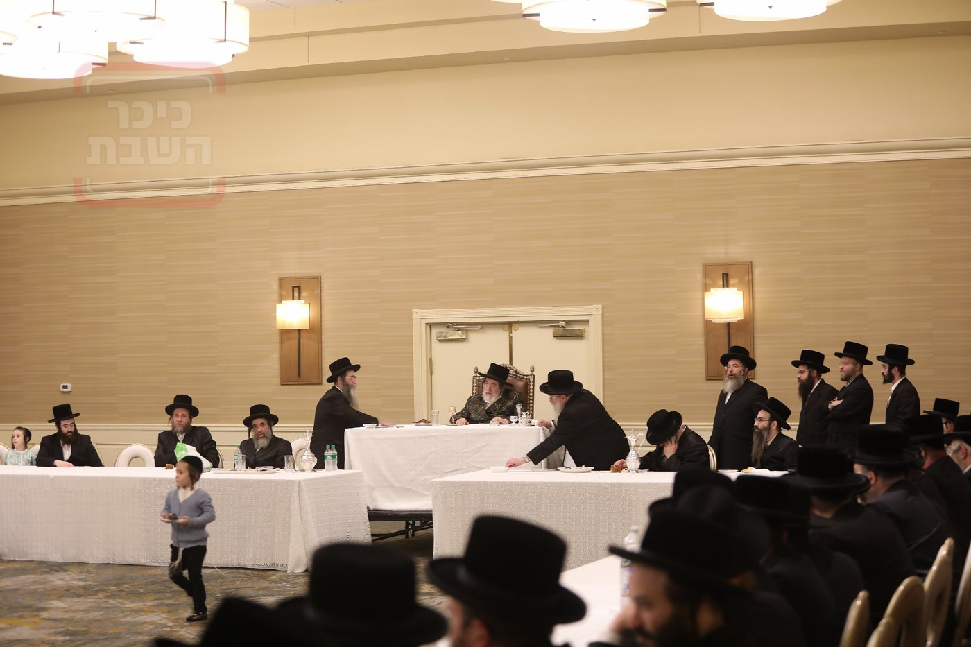 האדמו"ר מויז'ניץ בהילולת ה'תורת חיים' בארה"ב
