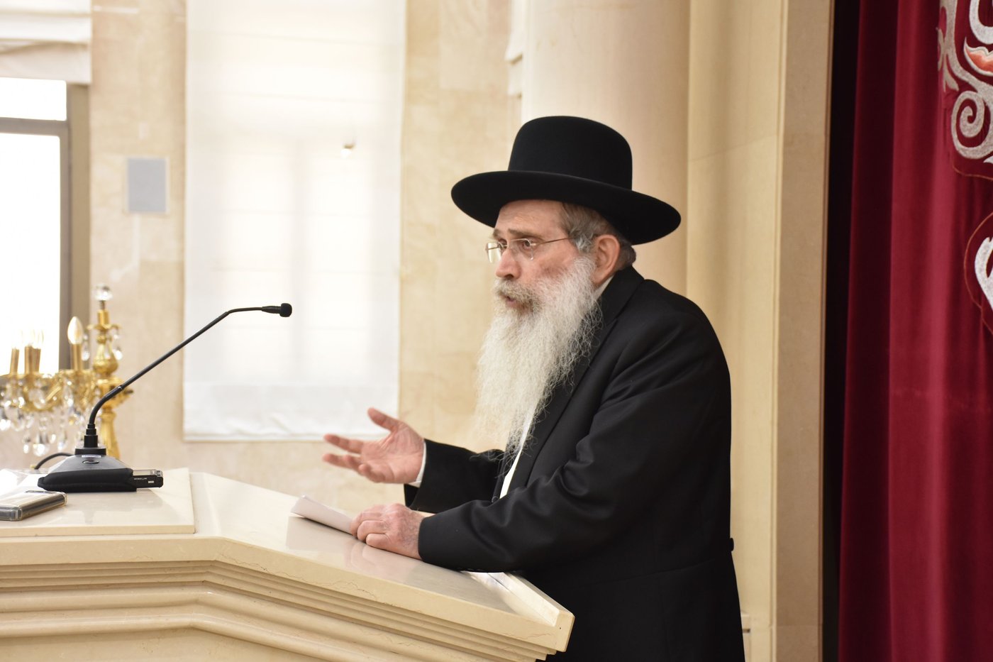 הגר"ש שטיינמן בישיבת 'בית הלוי'