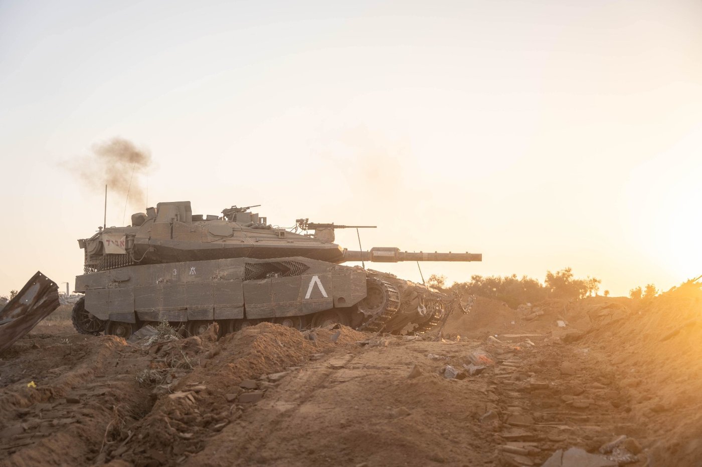 כניסת צוות הקרב של חטיבה 7 למזרח אל בוריג׳