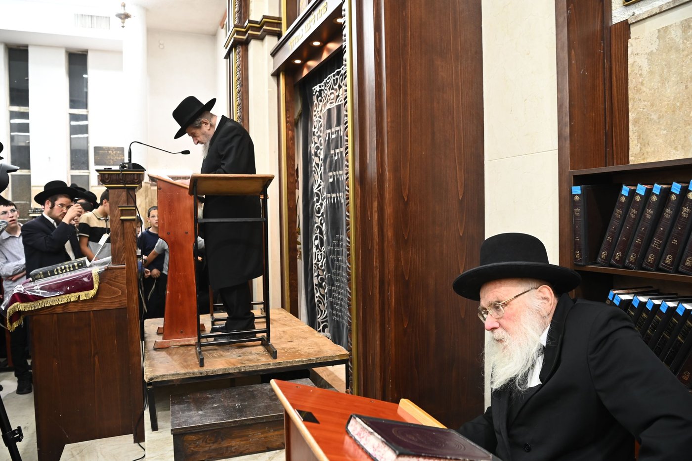 הגר"ד לנדו בישיבת 'קול תורה'