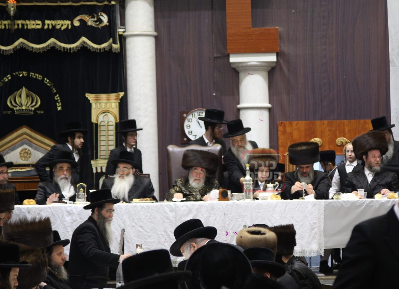 שמחת הבר מצווה לנכד האדמו"ר מויז'ניץ