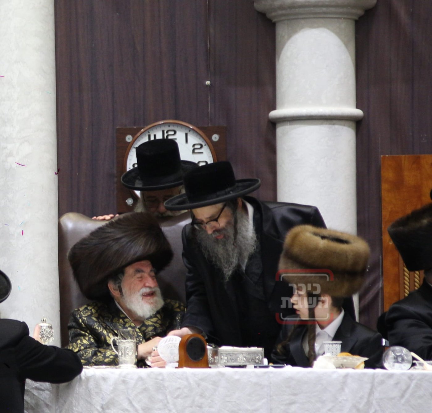 שמחת הבר מצווה לנכד האדמו"ר מויז'ניץ