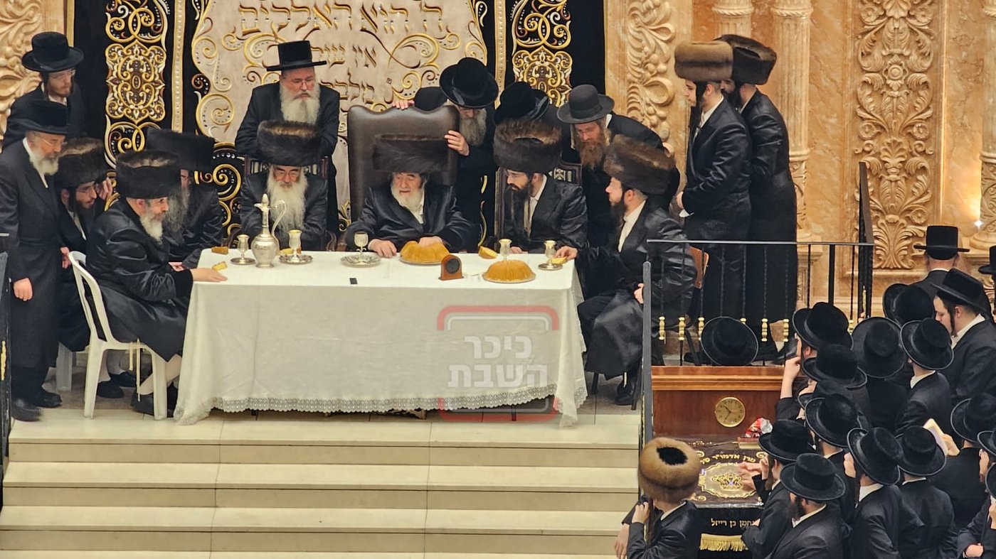 שמחת הברית בחצה"ק ויז'ניץ