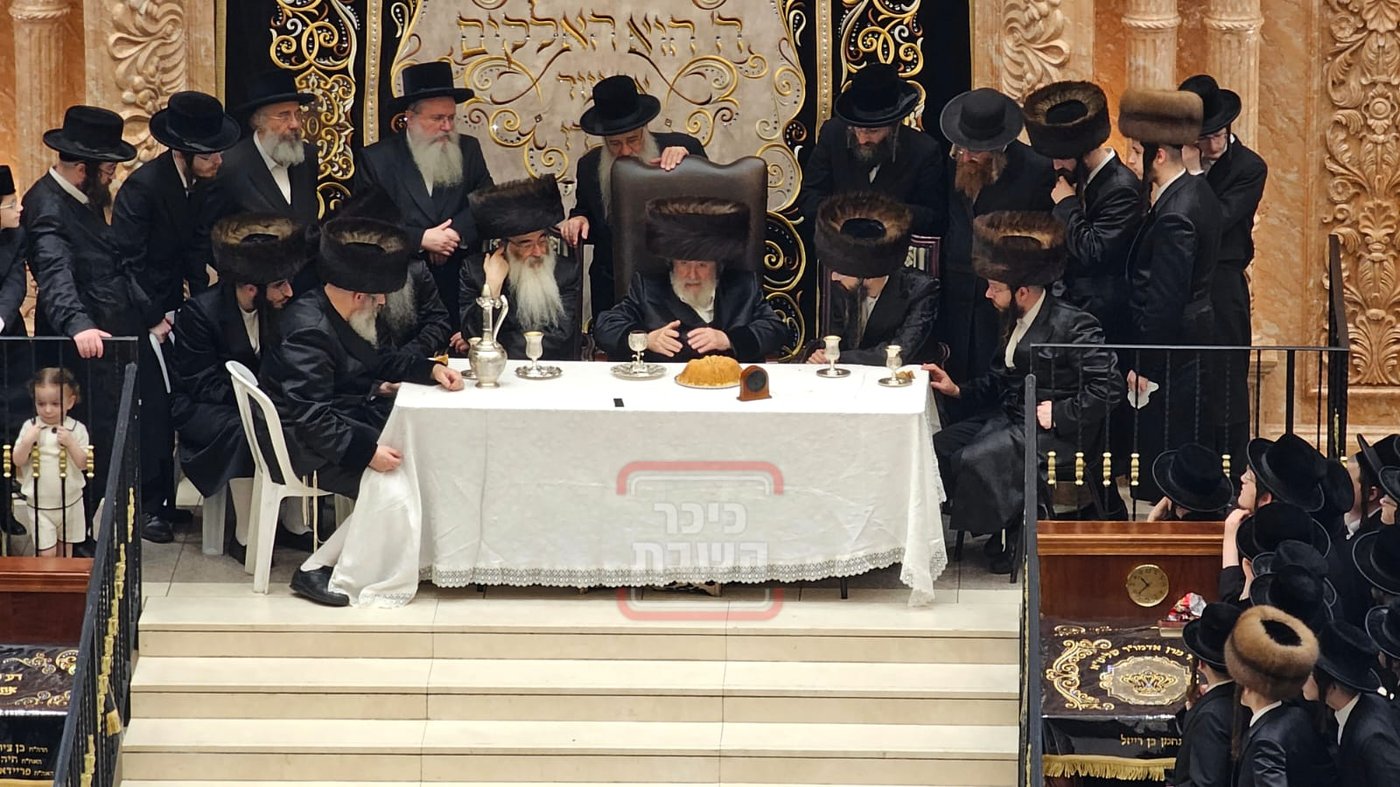 שמחת הברית בחצה"ק ויז'ניץ