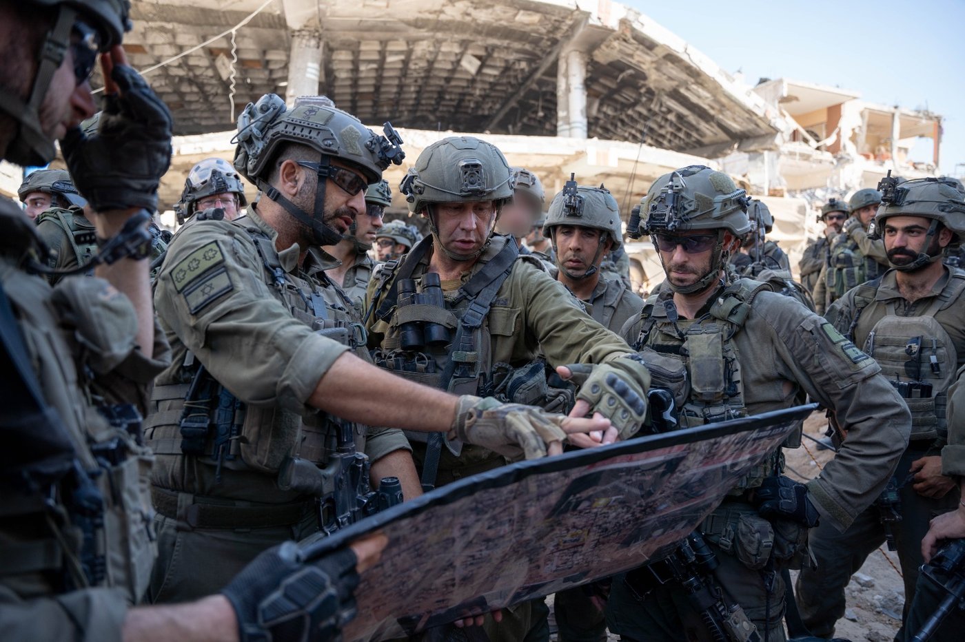 מפקד פיקוד דרום נכנס לרפיח: "אנחנו ממשיכים להתקדם"