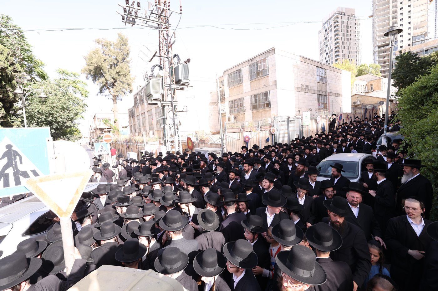 הלוויית הרבנית הצדקנית מגור ע"ה