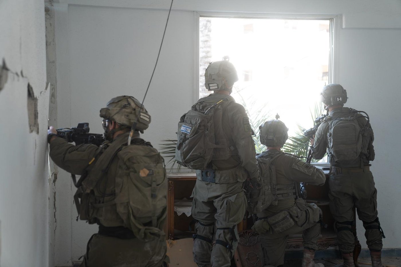פעילות הכוחות ברצועת עזה