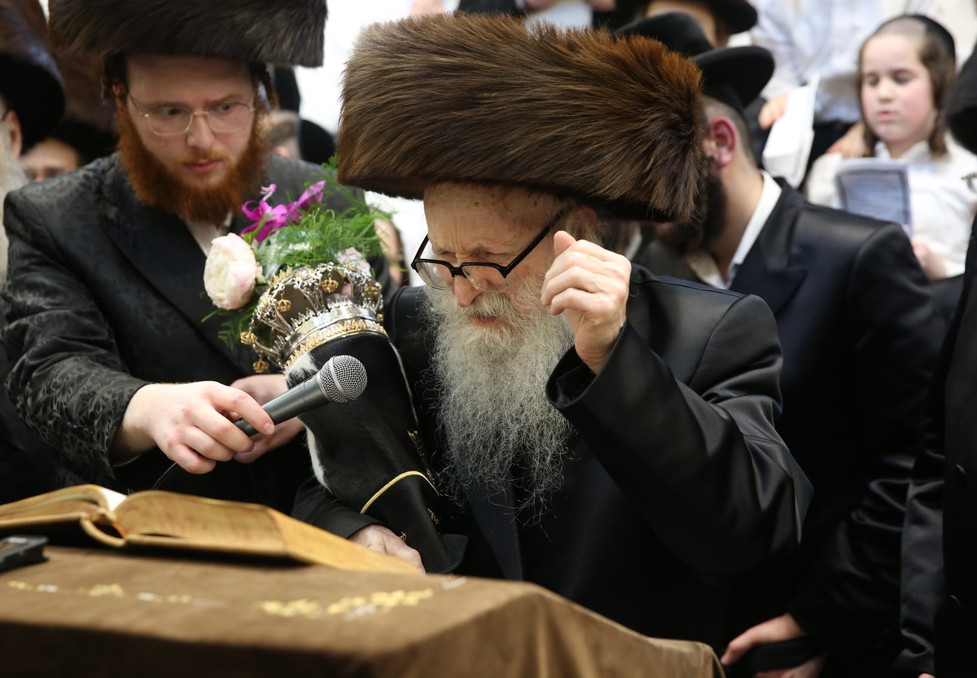 הכנסת ספר תורה בחצה"ק 'סערדאהעלי'