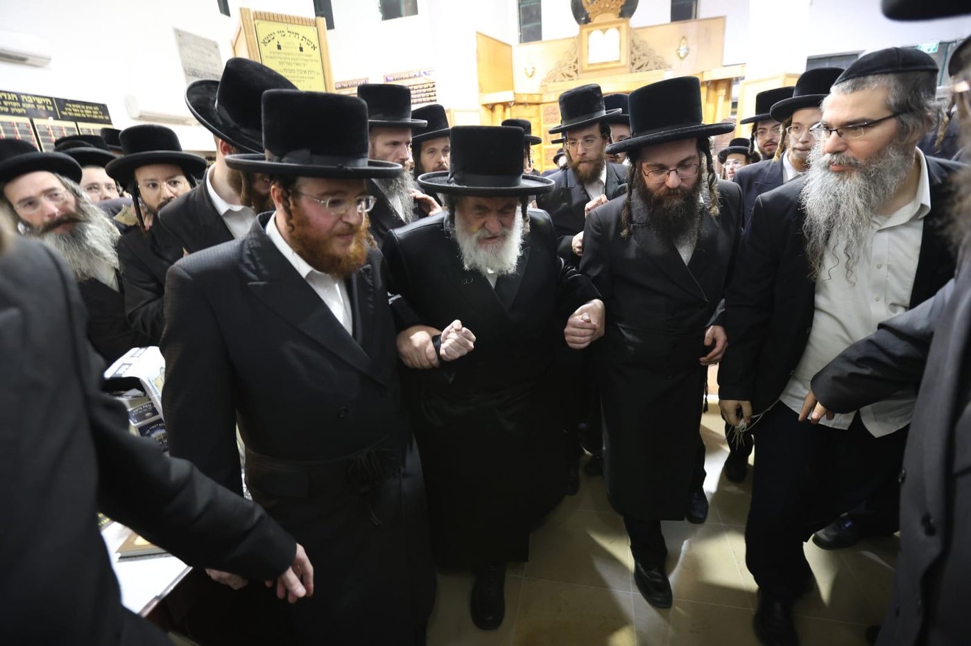 לימין רבו האדמו"ר מויזניץ