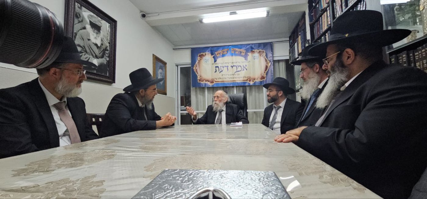 הגאון רבי שמעון גלאי זעק ביסוד המכינה: "כואב לי על כל ילד שהולך לאיבוד" | תיעוד