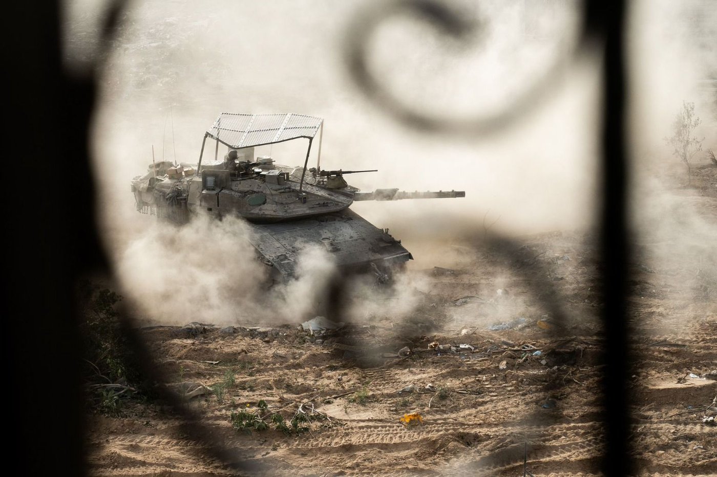 מוצב האימונים ׳אבו סעיד׳ במרחב תל סולטאן הושמד - צפו