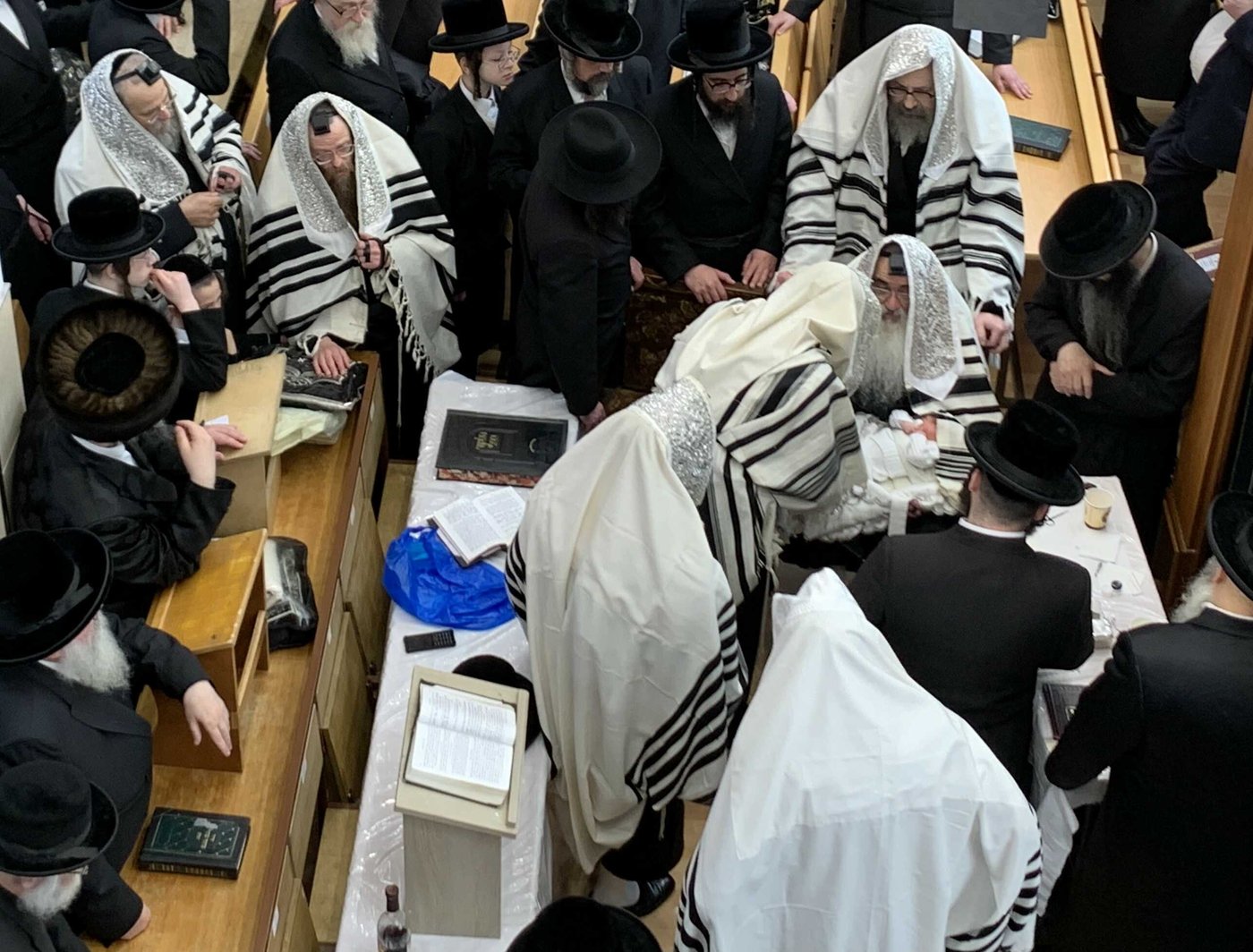 שמחת הברית בחצה"ק ויז'ניץ, בלונדון