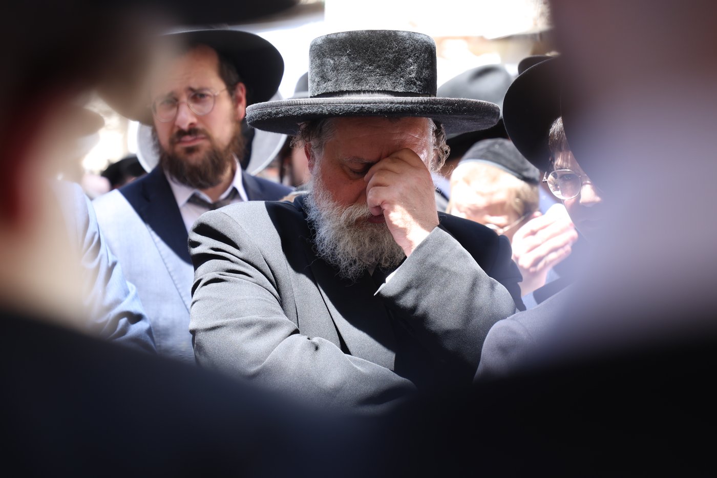 מסע הלוויית הגאון רבי רפאל רייכמן זצ"ל