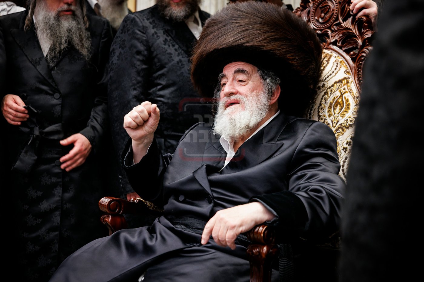 הכנסת ספר תורה בחצה"ק ויז'ניץ במאנסי