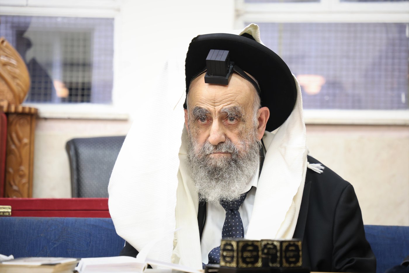 עצרת תפילה בבית הכנסת היזדים 