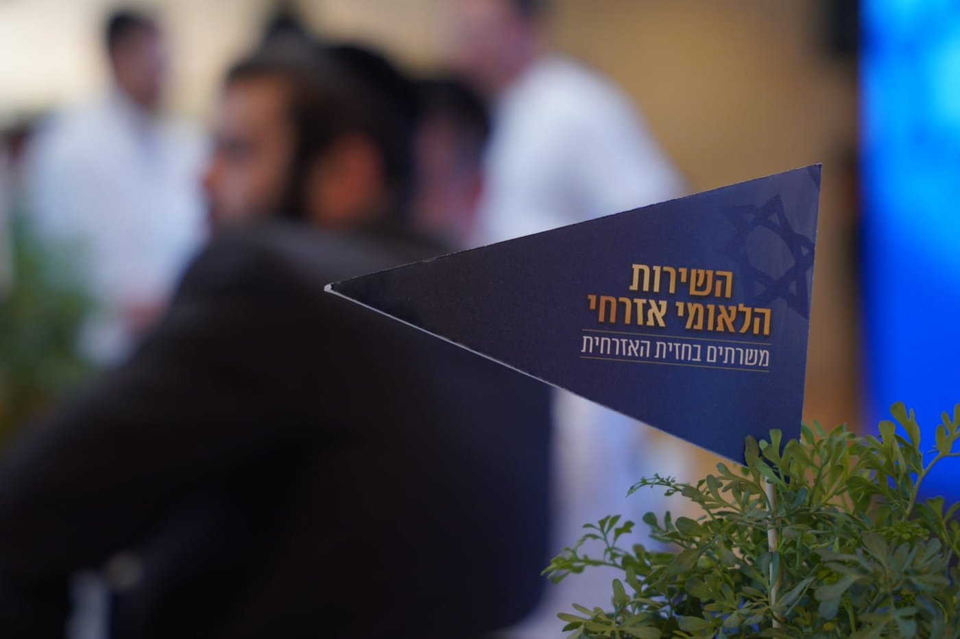מעמד הוקרה והצדעה מרומם נערך למאות בני השירות האזרחי