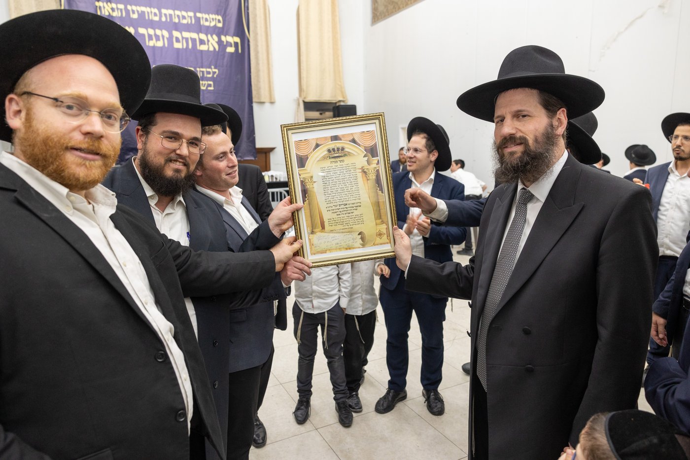 הכתרת רב שכונה לרמת אברהם בבית שמש