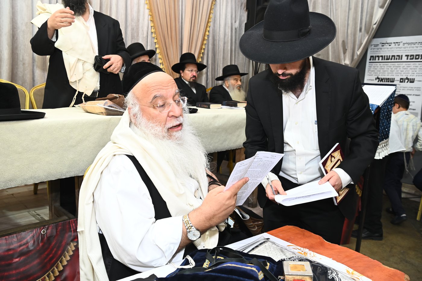 עצרת מספד והתעוררות על הגר"ש שמואלי 