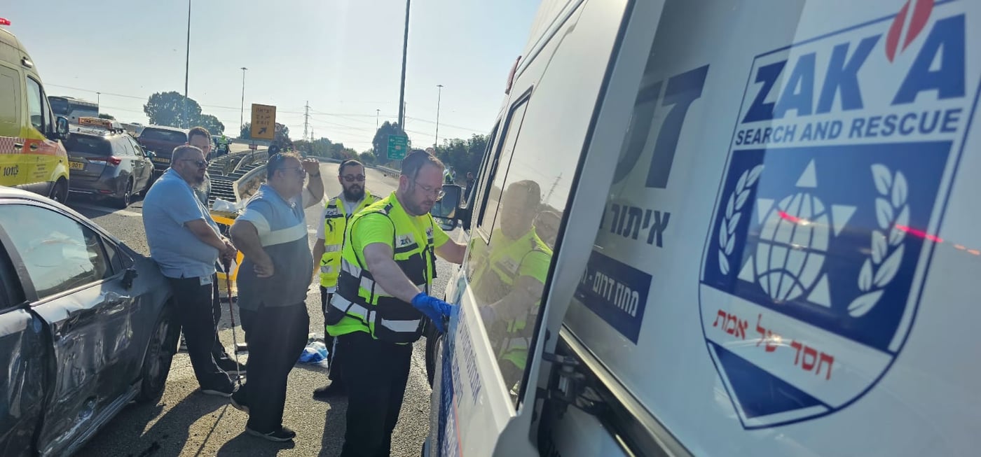 זירת התאונה
