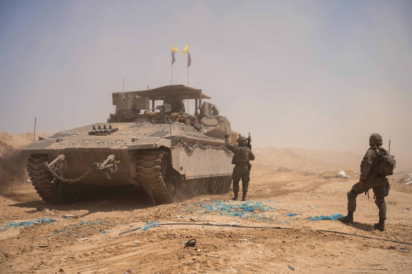 ח׳אן יונס: צה"ל השמיד משגרים טעונים שכוונו לשטח הארץ