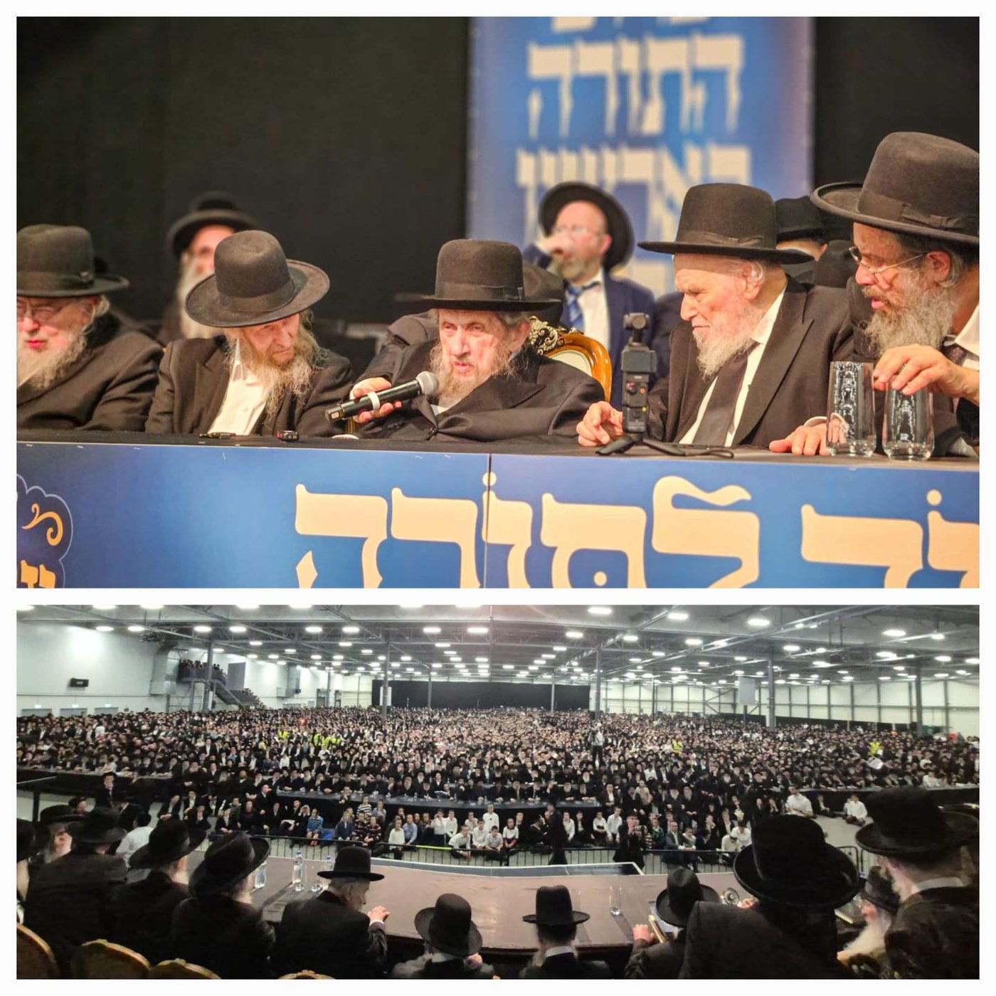 נושא את המשא המרכזי במעמד הגדול בלונדון, בהשתתפות עשרות אלפי תושבי אנגליה