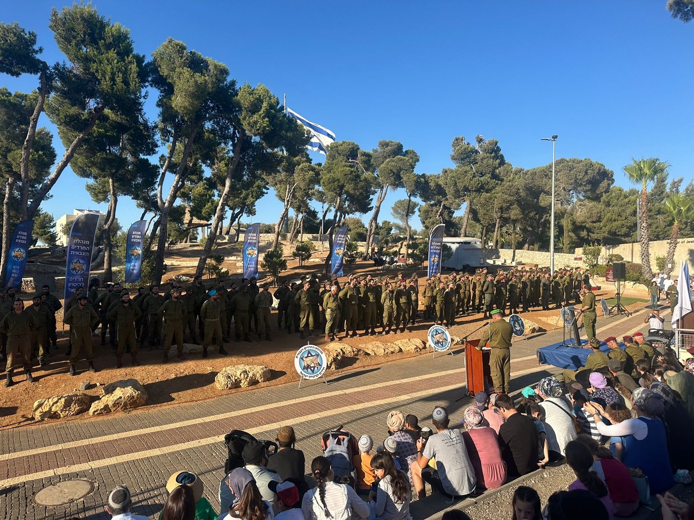 חרדים בסיום הכשרת כיתות כוננות