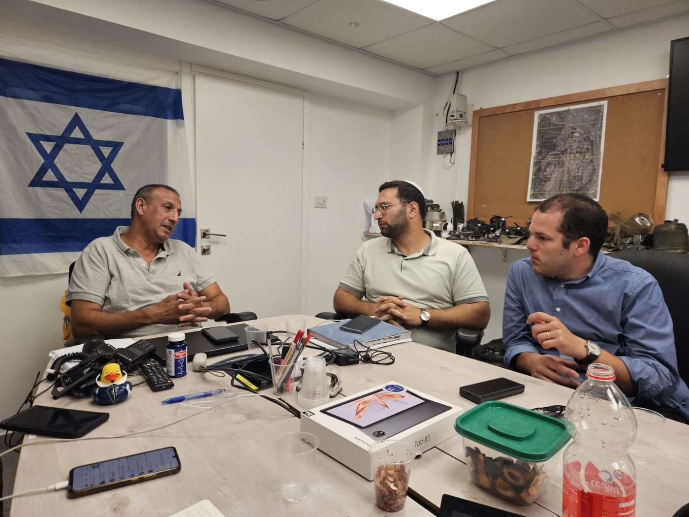 השר וסרלאוף בגולן