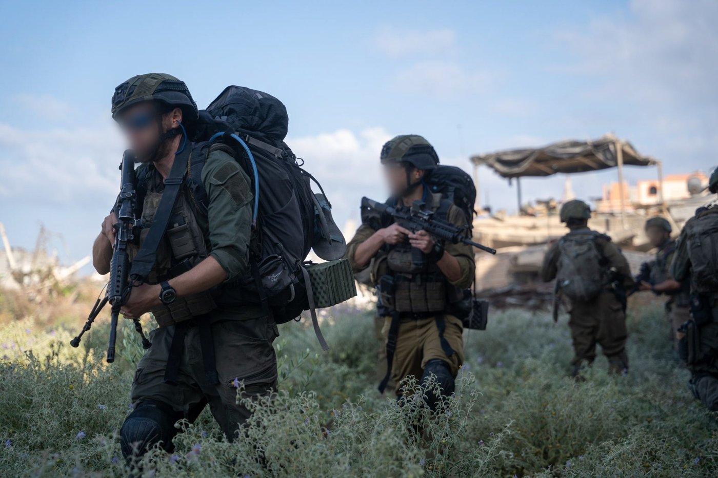 לחימה עצימה ברצועה | עשרות מחבלים חוסלו במרכז ודרום עזה