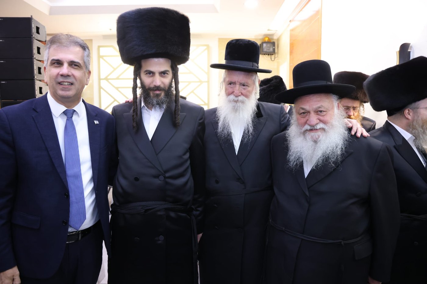 מוטי בבצ'יק חיתן, בכירי המדינה הגיעו | תיעוד ענק