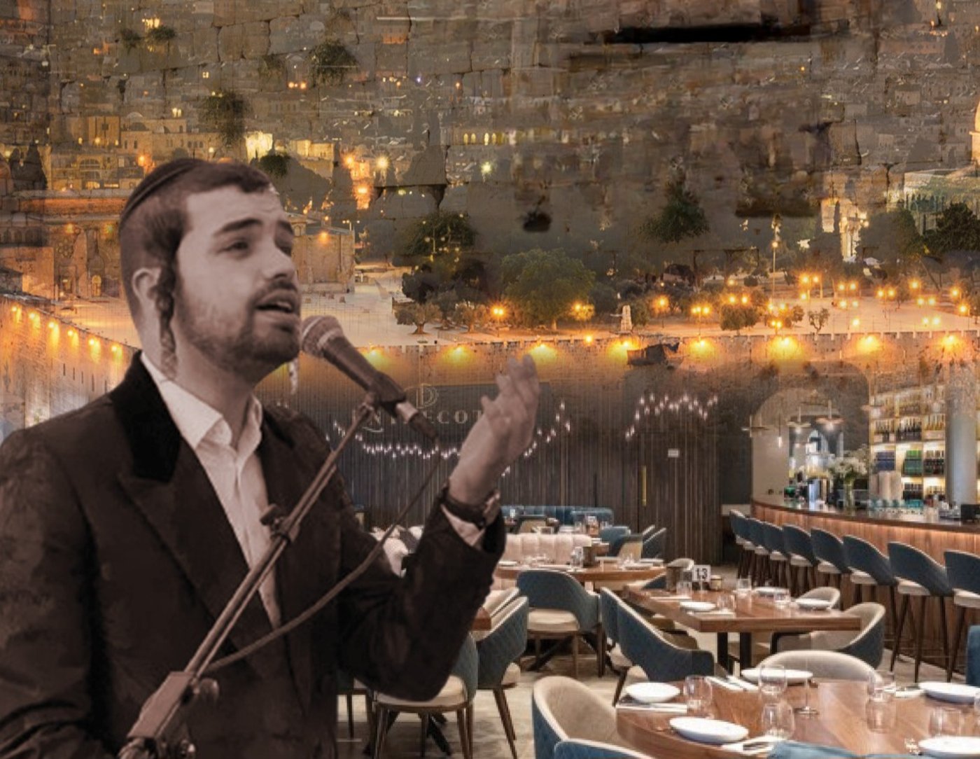 מוטי כהן במופע זמר