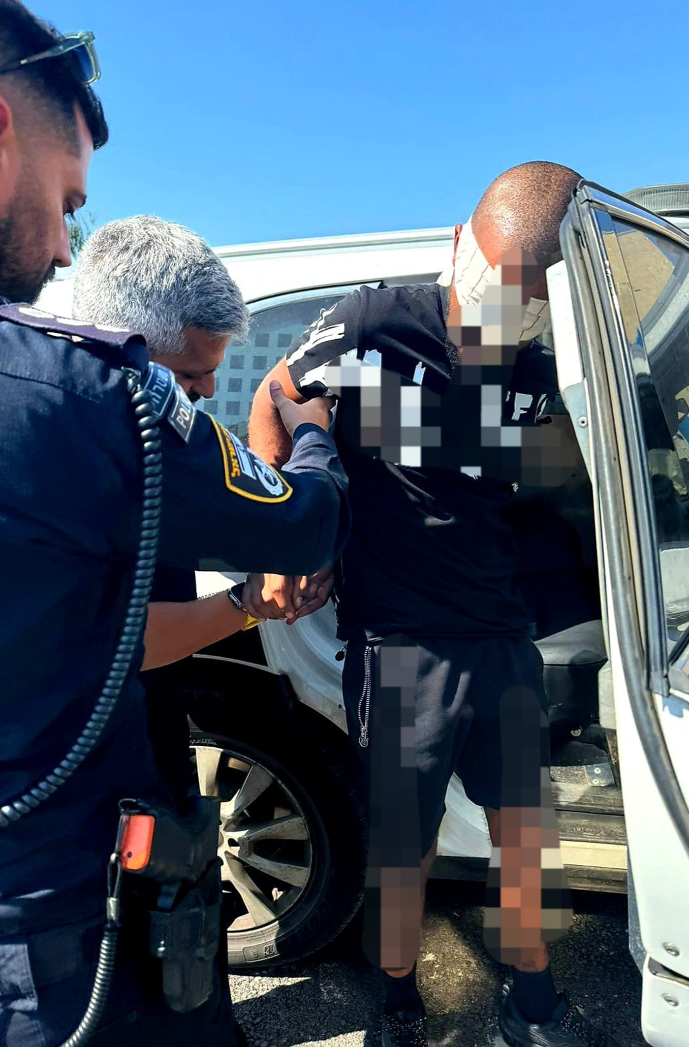 אימה באור עקיבא: החשודים חסמו את הכביש וזעקו בערבית