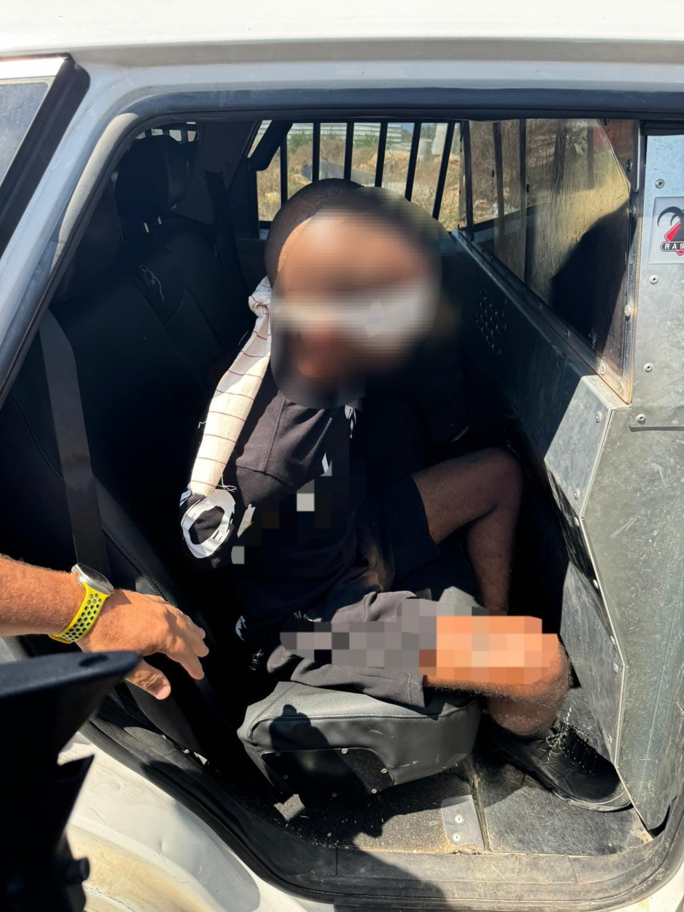 אימה באור עקיבא: החשודים חסמו את הכביש וזעקו בערבית