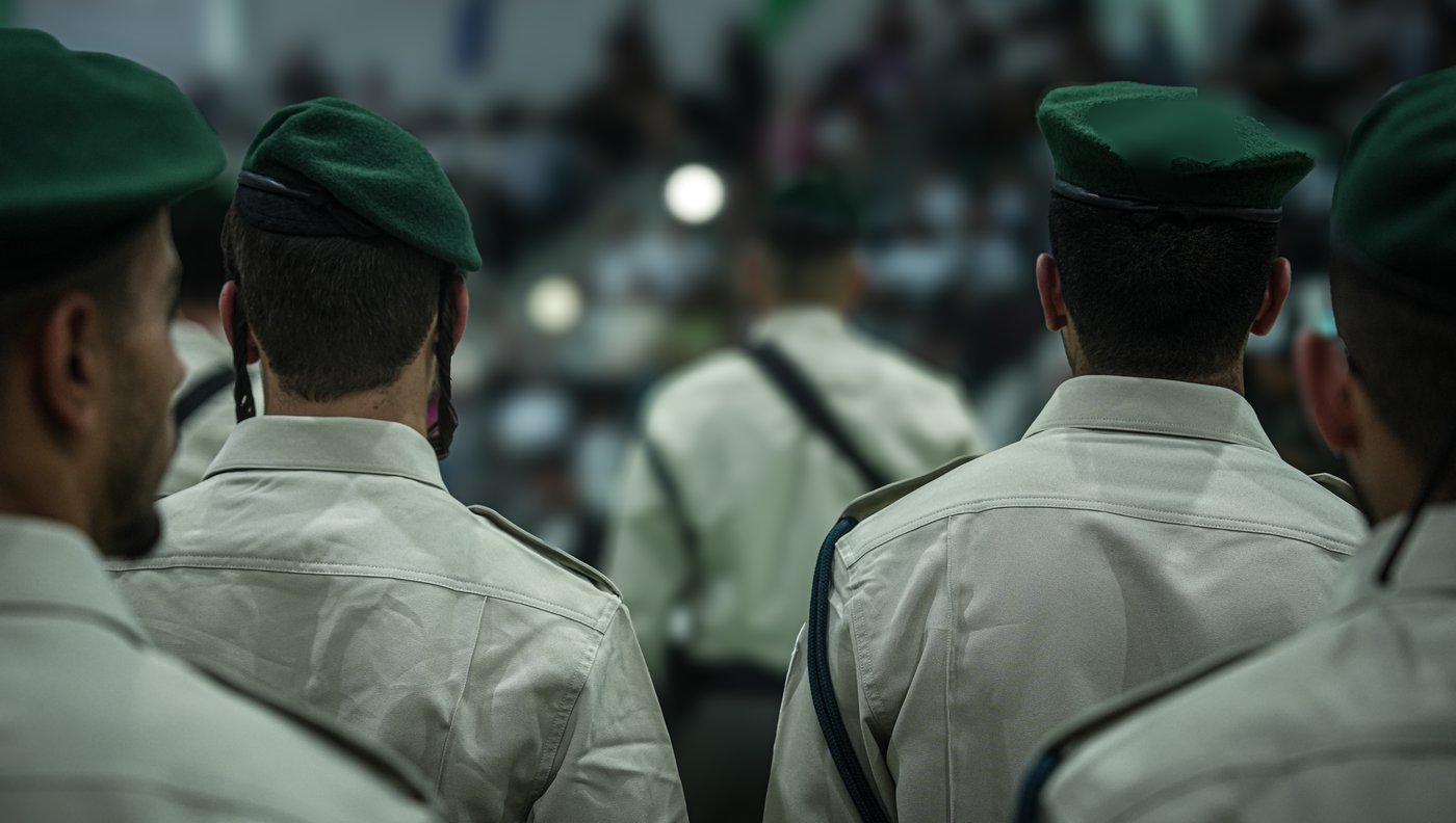 לוחמי "מחלקת אבנט": כך הוכשרו 31 לוחמים חרדים במג"ב