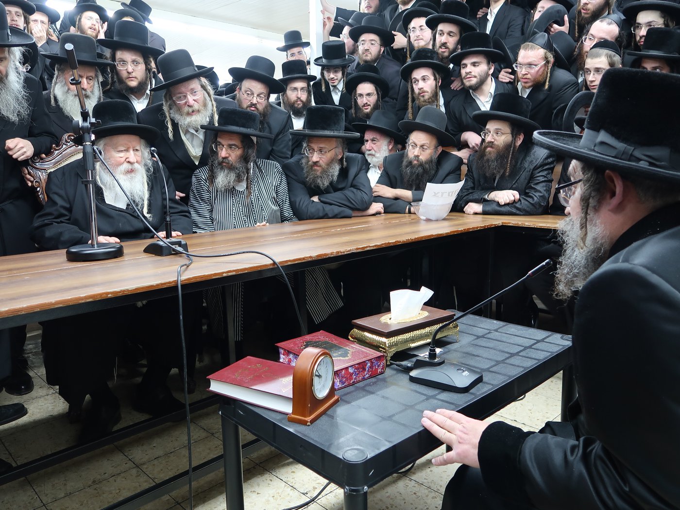 ימי השבעה אצל האדמו"ר מסקולען ירושלים 