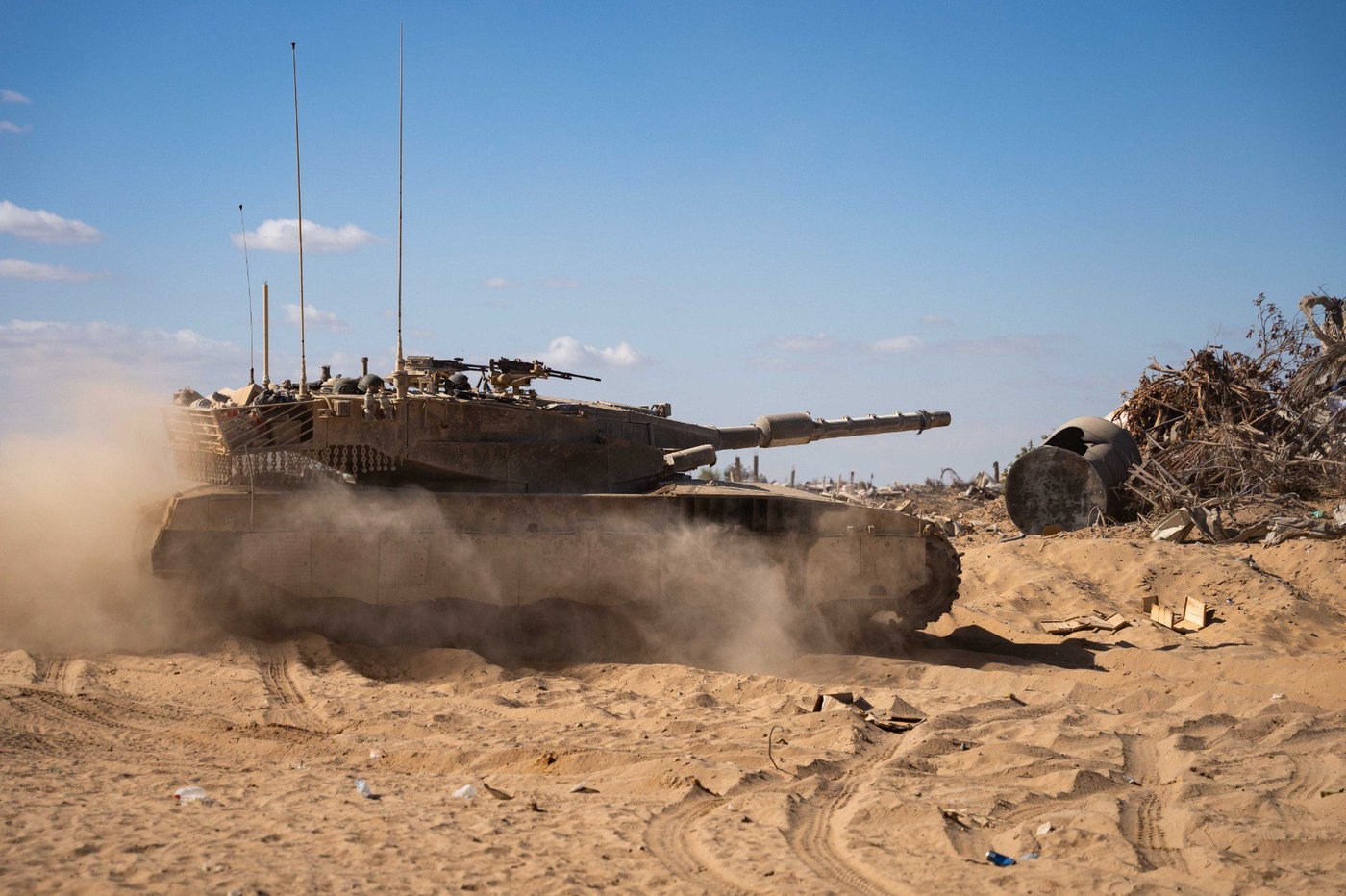בפעם השנייה: לוחמי חטיבה 5 חוזרים לתמרון במרכז הרצועה
