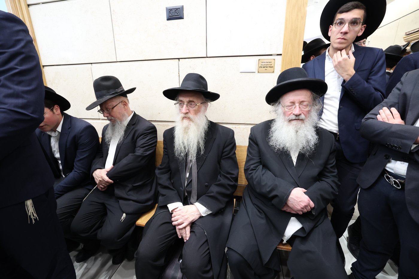 תיעוד מהלווית הגר"ש רבר זצ"ל