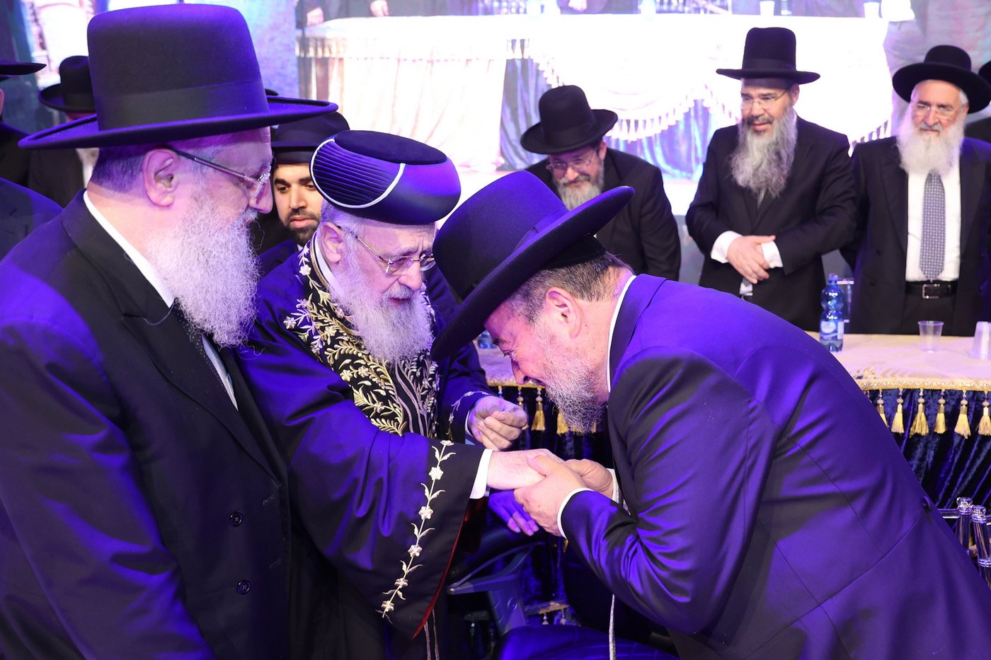 מעמד הכתרת הגאון הרב דוד הכהן לרבה של גן יבנה