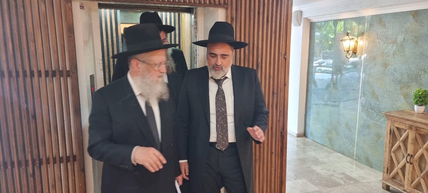 כינוס רבני ערים בעיר חדרה