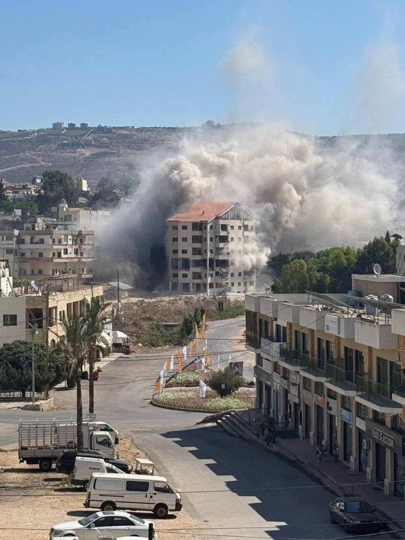 התקיפות החריגות בתוך העיר נבטיה